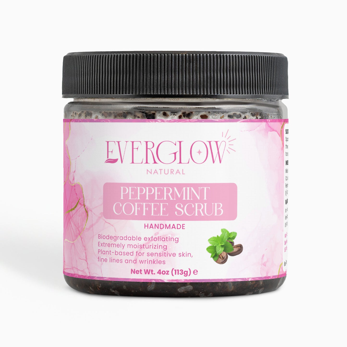 Peppermint Coffee Scrub