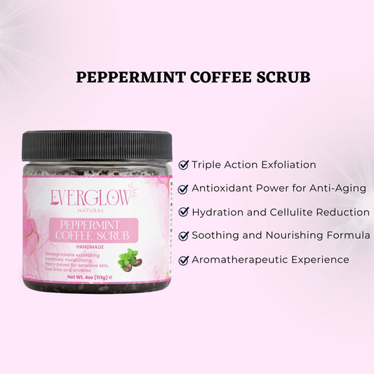 Peppermint Coffee Scrub
